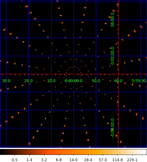 Sources positioned like knots in a spider web.